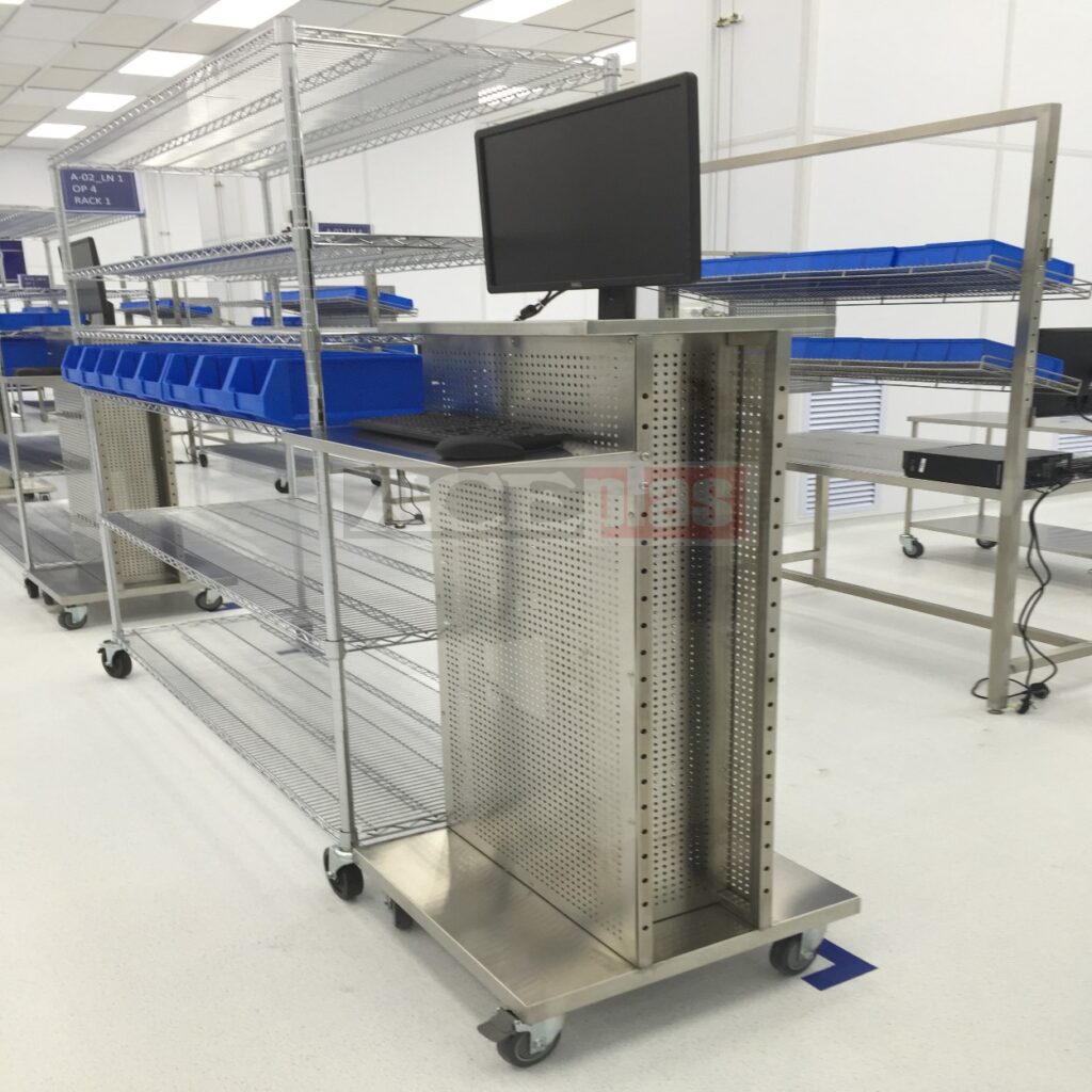 Mobile Tools Rack - AcePlas Pte Ltd